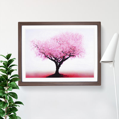 Charming Cherry Blossom Tree - Framed Print
