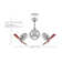 16'' Ceiling Fan with LED Lights