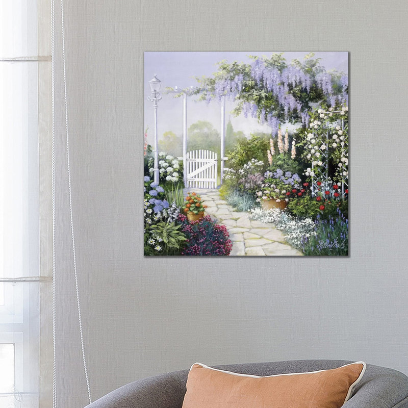 View On My Garden by Peter Motz - Wrapped Canvas Panoramic Gallery-Wrapped Canvas Giclée, 66.04 cm H x 66.04 cm W x 1.91 cm D