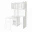 Table d'écriture convertible pliable, armoire de bureau avec tablette et tiroir pour poste de travail multifonctionnel-1005358443