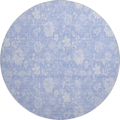 Premium Machine Washable Prisco Sky Rug