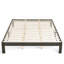 Structure de lit plateforme en bois massif de 12 pouces, structure de lit en bois sans sommier-548892372-548892393
