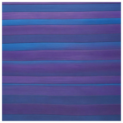 Rideaux de douche très longs à rayures bleues et mauves