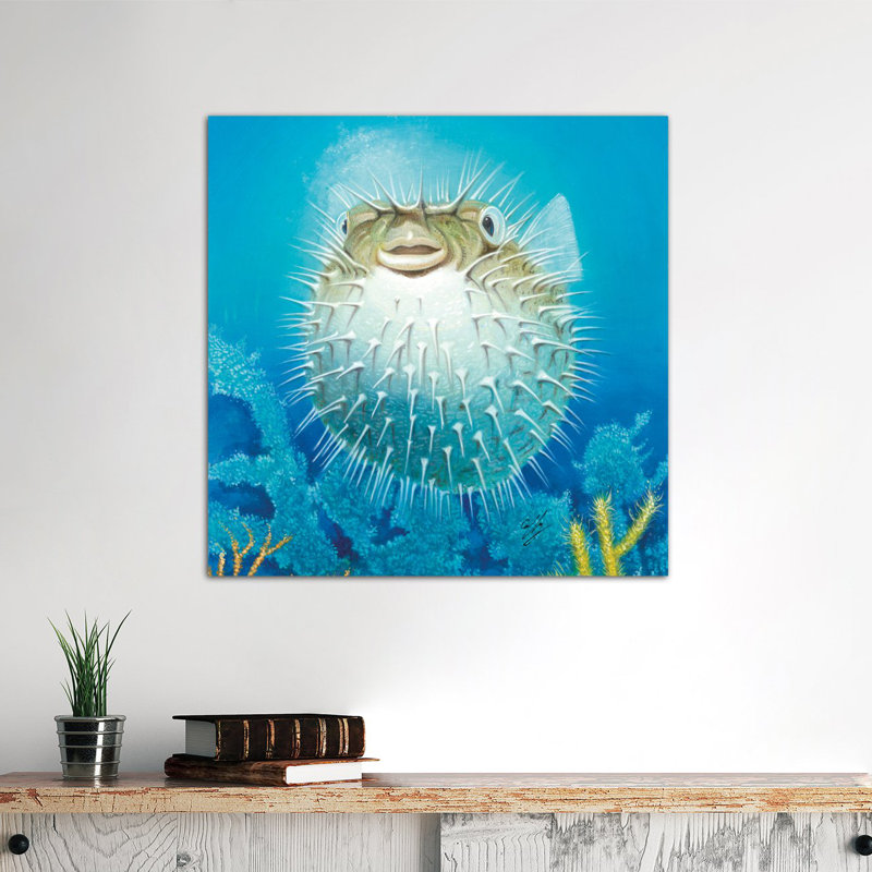 Gaskins Animals Canvas Art, 12" H x 12" W x 0.75" D, No Matte, Wrapped Canvas