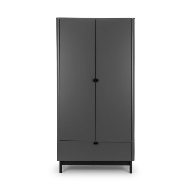 Janine 2 Door Solid Wood Wardrobe