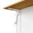 Large Kitchen Island with 2 Bar Stools, Power Outlet-102218099-126674119