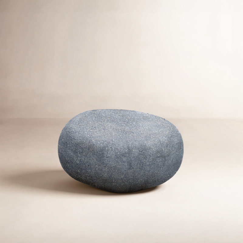 Banc de jardin en pierre 24 po x 20 po - Gris sable, Sable gris, H 18 po x l 24 po x P 20 po