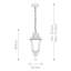 Vencimont Outdoor Hanging Lantern-2828838