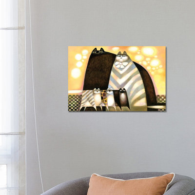 Dallen 1 Piece Wrapped Canvas Wall Art
