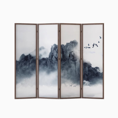 Minimalist Solid Wood Screen