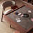 Vintage Foldable Fully Automatic Mahjong & Dining Combo Table with Casters for Chinese Rules