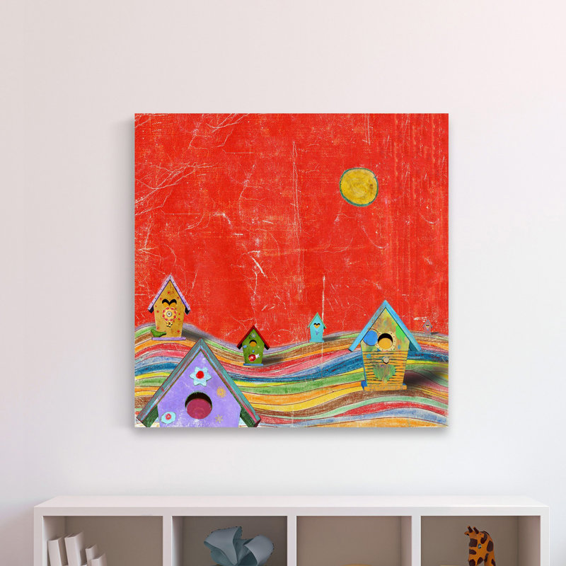 «Feathers X» par Parkins, reproduction sur toile tendue, H 12 po x l 12 po x P 1,5 po