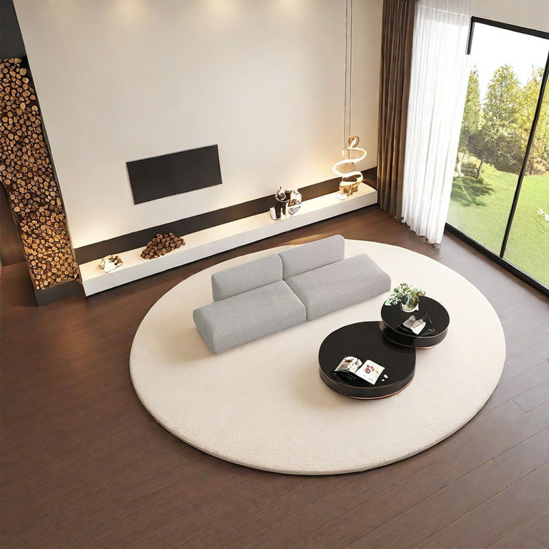 Canapé Nordic Creative, 3, H 30,71 po x l 94,49 po x P 31,5 po