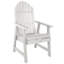 Chaise Adirondack en plastique avec table Anette-631427151