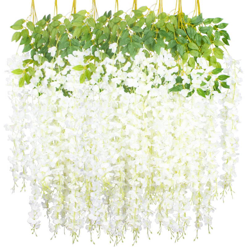 Wisteria Arrangement, White