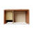 Shaker 36 in. W x 21 in. D x 34.5 in. H Bath Vanity Cabinet without Top in Medium Alder-404047755