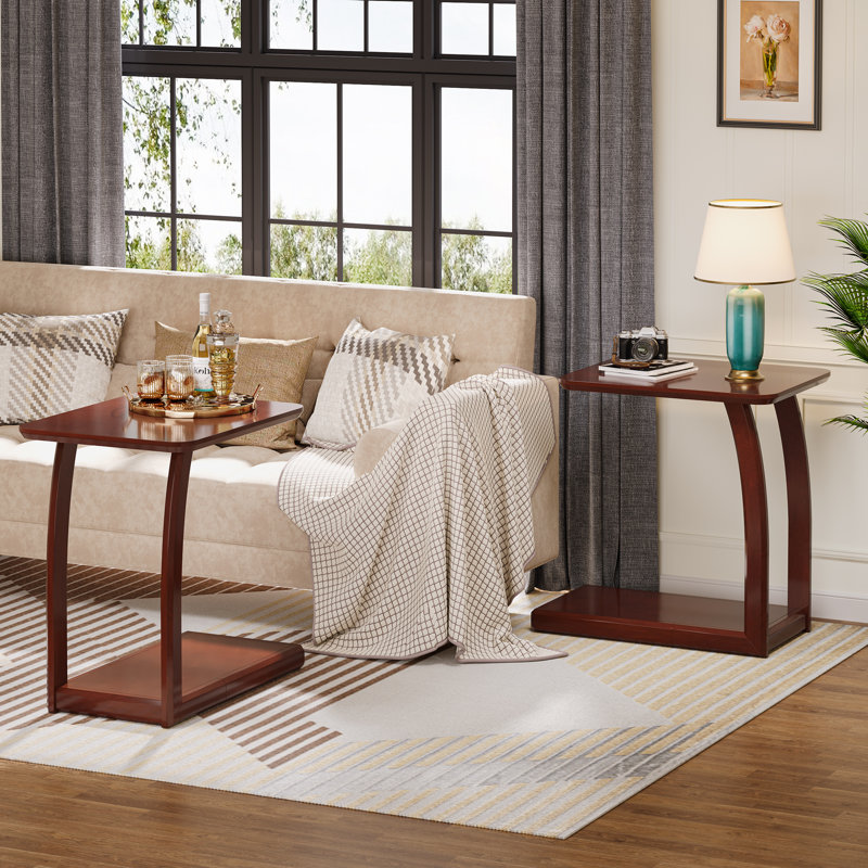 Table de bout en bois massif Oliviagrace