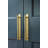 7.6'' Inch Center To Center Sturdy Bar Pull With Backplate-Brushed Gold-123382104-123382106