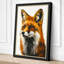 Fox Study Boho - Wrapped Canvas-1273255558-1273255559