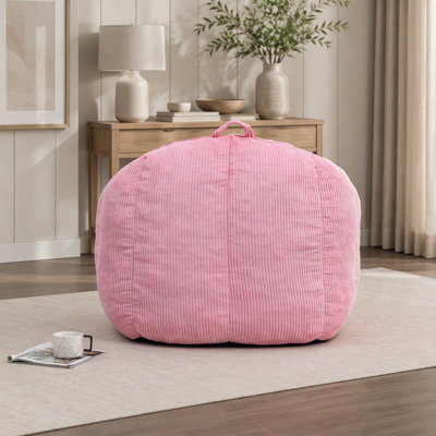 Fauteuil à billes pour adultes, fauteuils à billes confortables en velours côtelé avec accoudoirs pour le salon de la chambre à coucher, fauteuils à canapé pour adultes avec rembourrage inclus