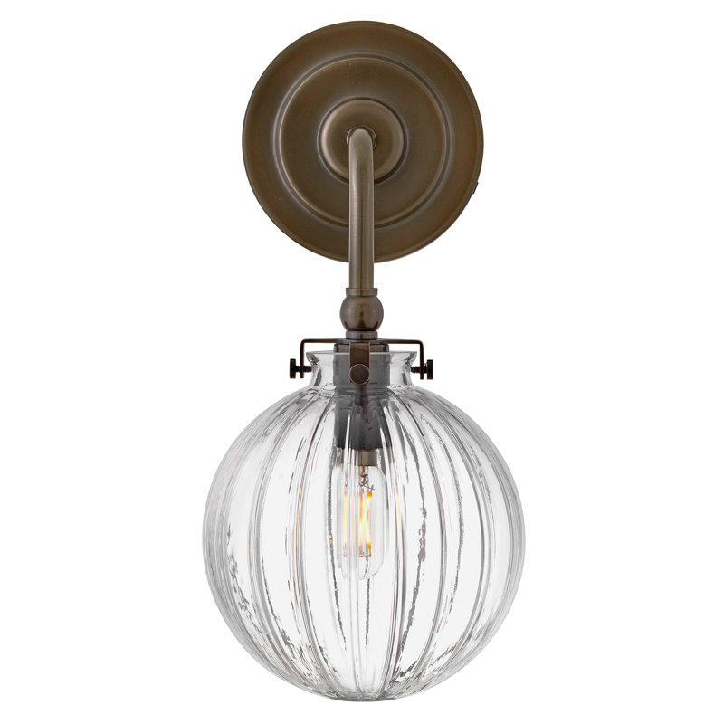Hinkley Helene Medium Single Light Sconce, Heritage Bronze