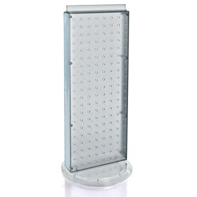 Non-Revolving 8"W x 20.75"H Pegboard Counter Display