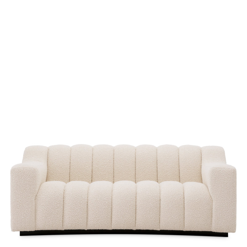 Sofa Kelly XS, Cream Polyester Blend
