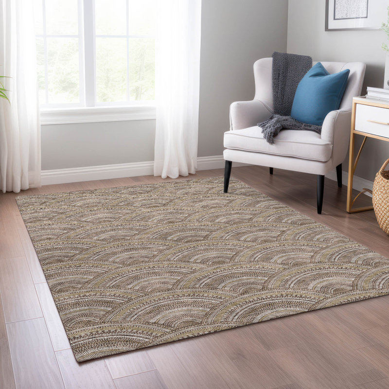 Tapis Chayden avec envers antidérapant, Rectangle 9 pi x 12 pi