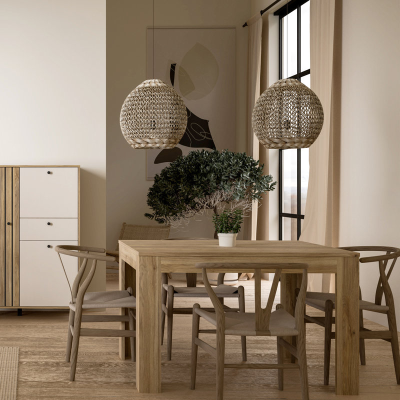 Stepheno Extending Dining Table in Oak