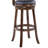 Analuz Swivel Upholstered Counter Stool with Solid Wood Frame-2143896396-2143896395