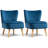 Tocco Velvet Slipper Chair-2046642398