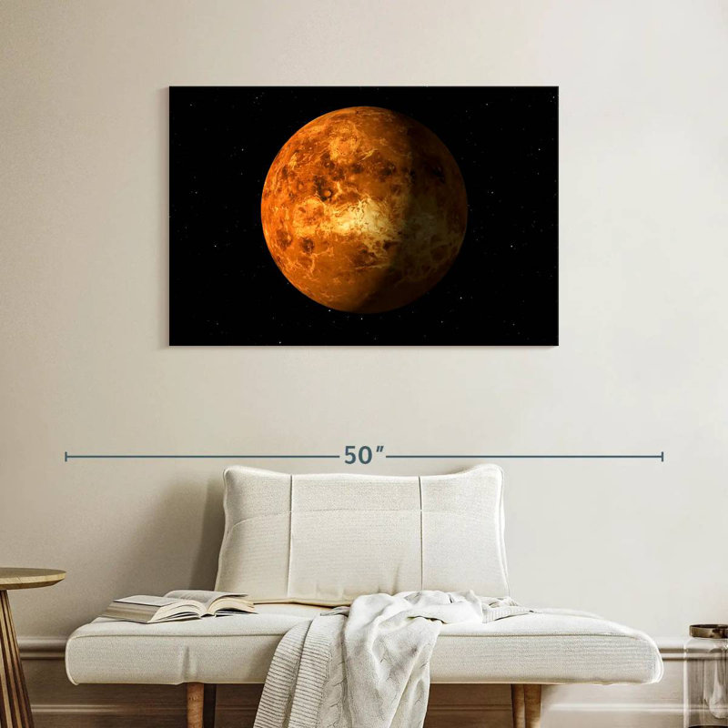 Oberle Venus Planet, 26" H x 39" W