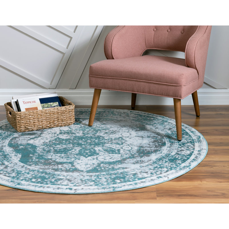 Brandt Oriental Indoor Rug, Round 7'