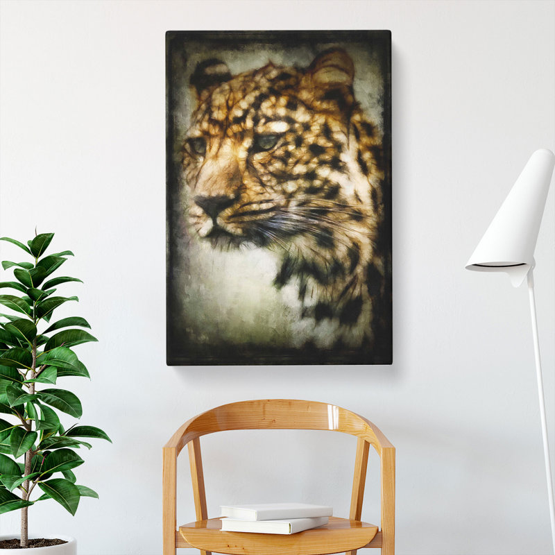 Cheetah Vol.2 - Wrapped Canvas Print, 76cm H x 50cm W x 3cm D