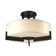 Axis 3 - Light Simple Drum Semi Flush Mount