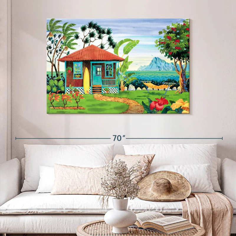 Gillard The Beachhouse, H 32 po x l 48 po