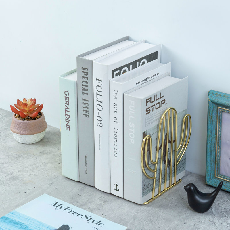 Serre-livres Cactus