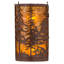 Rustic Lodge 2 - Light Flush Mounted Sconce