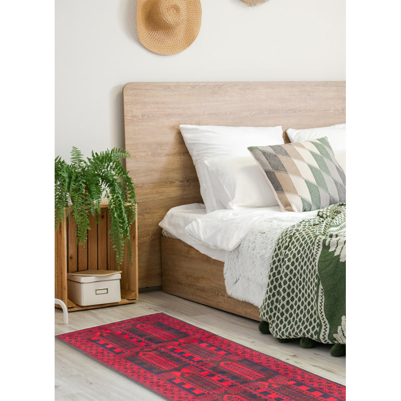 Teimani Dark Navy Rug 3'5" x 6'6"