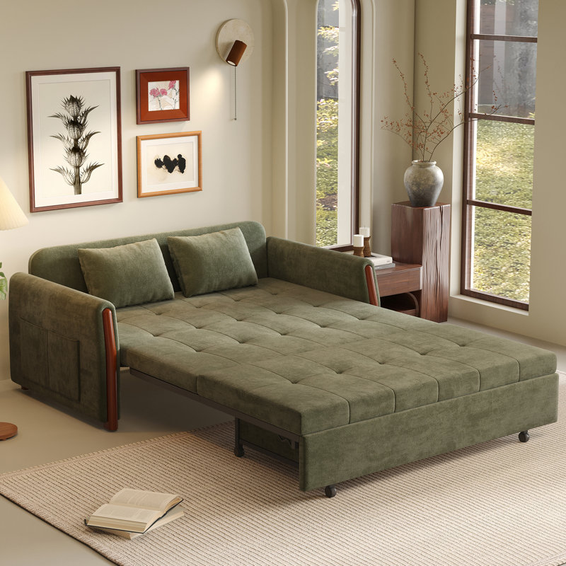 Canapé-lit convertible Olive Green