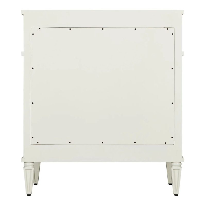 30" Elmdale Single Bathroom Vanity Set with Rectangular Undermount Sink, 8" Widespread, Feathered White Quartz, Soft White