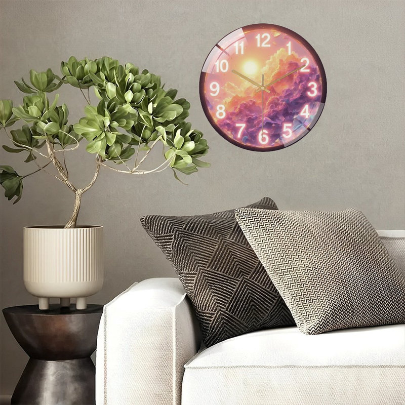 Horloge murale fantaisie 12 po