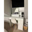 Bureau de coiffeuse avec miroir et bande lumineuse à DEL, coiffeuse avec grand tiroir, commode de rangement à 3 niveaux et 3 modes d'éclairage à luminosité réglable, convient à la chambre à coucher-659575071