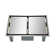 Arezzo 44-Inch Recessed Ceiling Range Hood, Dual Motors, 1200 CFM, Hybrid Filters, Remote Control