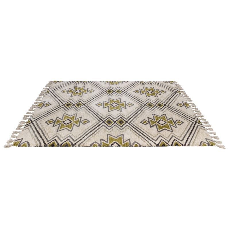 Lander Geometric Hand Woven Area Rug, Rectangle 160 x 230cm