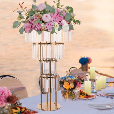 19.69''W*35.43''H  4-Tier Flower Stand