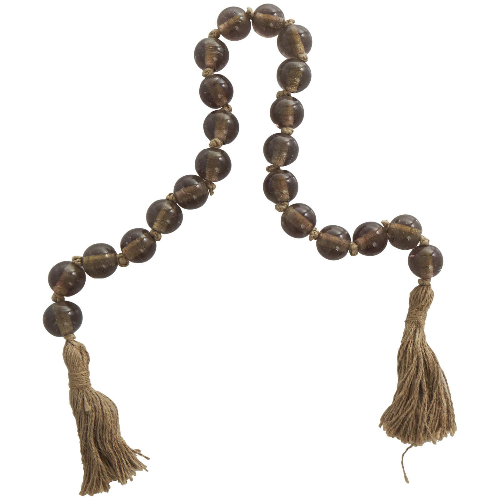 Ailey Novelty Garland, 3'9", Coffee Brown