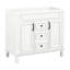 Meuble-lavabo 36 po sans lavabo supérieur, armoire seulement, armoire de rangement moderne avec 2 portes à fermeture douce et 2 tiroirs-2064378994