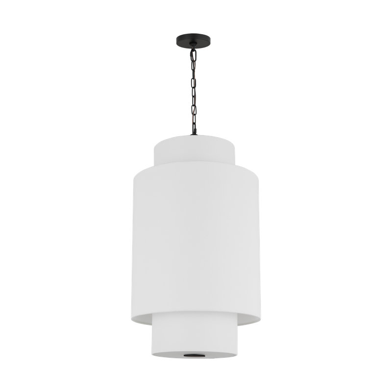 Sawyer Pendant, Midnight Black, 1, 27.38" H x 15" W x 15" D