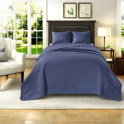 Ensemble de literie en coton de qualité supérieure, de style campagnard réversible, idéal pour la maison